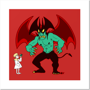 Red Devilman Posters and Art